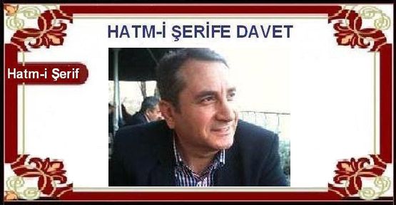 HATM-İ ŞERİFE DAVET