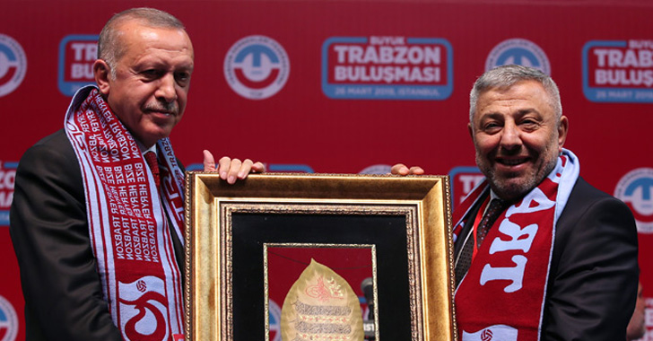 Trabzonlular Cumhurbaşkanımızla Buluştu